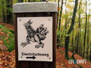 balisagfe de la randonnée Elwetritscheweg