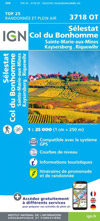 carte rando IGN TOP 25 3718OT - Vosges Alsace